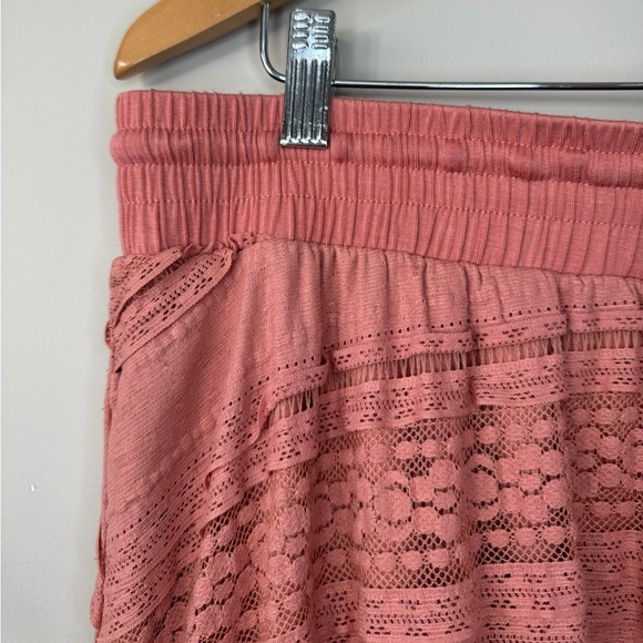 Torrid Maxi Lace A line Elegant Pink Women's Skirt size 2X - Picture 4 of 15